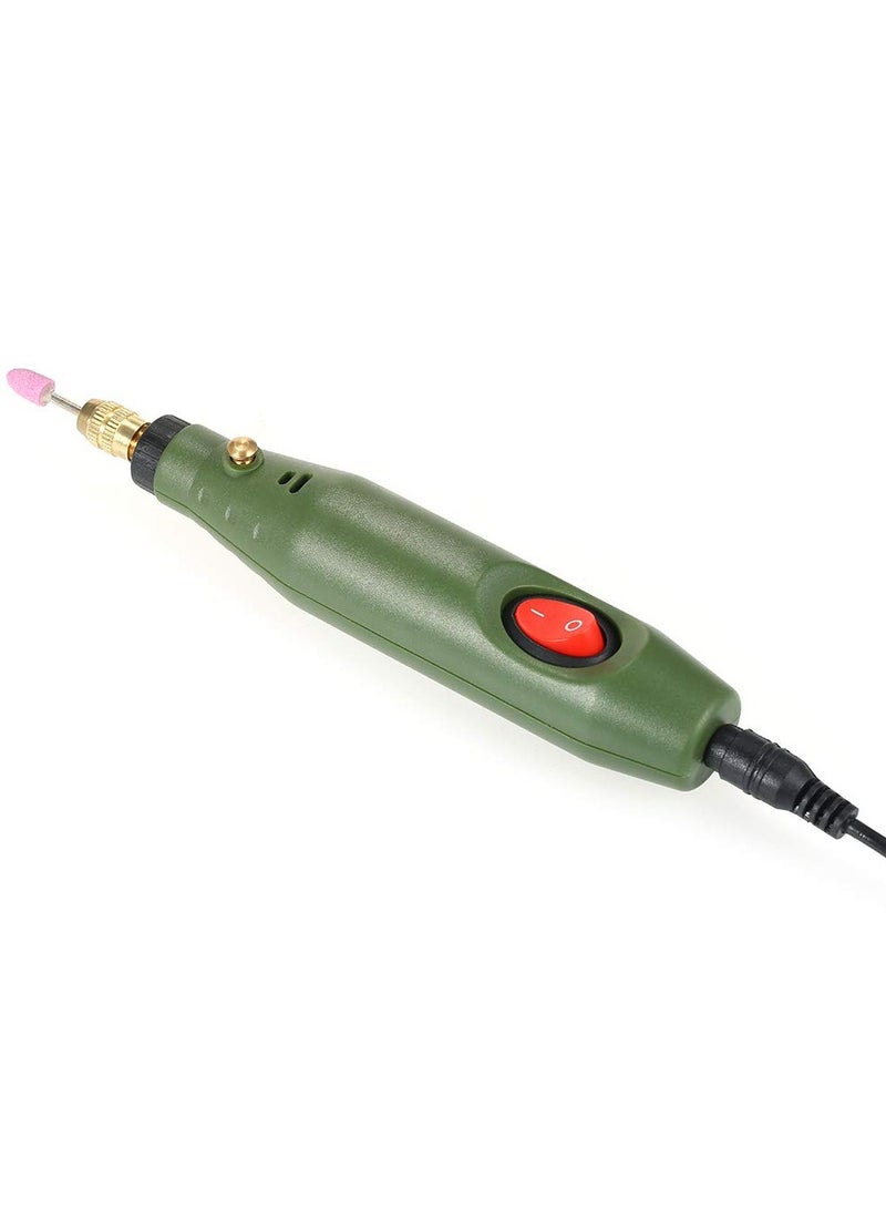 DC12V Mini Electric Grinder Set Power Rotary Tool Kit for Milling Polishing Engraving - Image 5